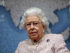 Britain's Queen Elizabeth attends the annual Chatham House award in London, Britain November 20, 2019.