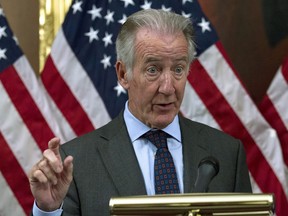 House Ways and Means Committee Chair Rep. Richard Neal, D-Mass., speaks to the media in Washington, Wednesday, Oct. 16, 2019.