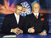 Ron MacLean and Don Cherry in 2004 on the controversial “Europeans and French guys” episode of Coach’s Corner.