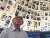 Holocaust survivor Maxwell Smart in the Hall of Names at Yad Vashem WorldHolocaust Remembrance Centre in Israel.
