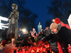 Ukrainians commemorate victims of the Holodomor famine of 1932-33 in Kyiv on Nov. 23, 2019.
