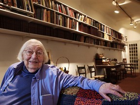 Urban planner Jane Jacobs, author of "The Death and Life of Great American Cities," is seen at her home in Toronto on April 30, 2004.