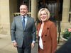 Premier Rachel Notley and Premier-designate Jason Kenney on April 18, 2019. Kenney “is very good at staying on message… even if he’s saying things that aren’t true,” Notley says.