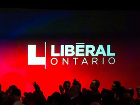 Liberal party supporters are pictured at the Liberal election party in the riding of Don Valley West in Toronto on Ontario election night, on Thursday, June 7, 2018.