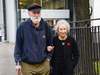 Graeme Gibson and Margaret Atwood in Toronto in a scene from Margaret Atwood: A Word after a Word after a Word is Power.