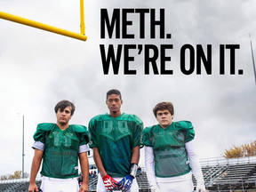 An image from South Dakota's anti-methamphetamine campaign.