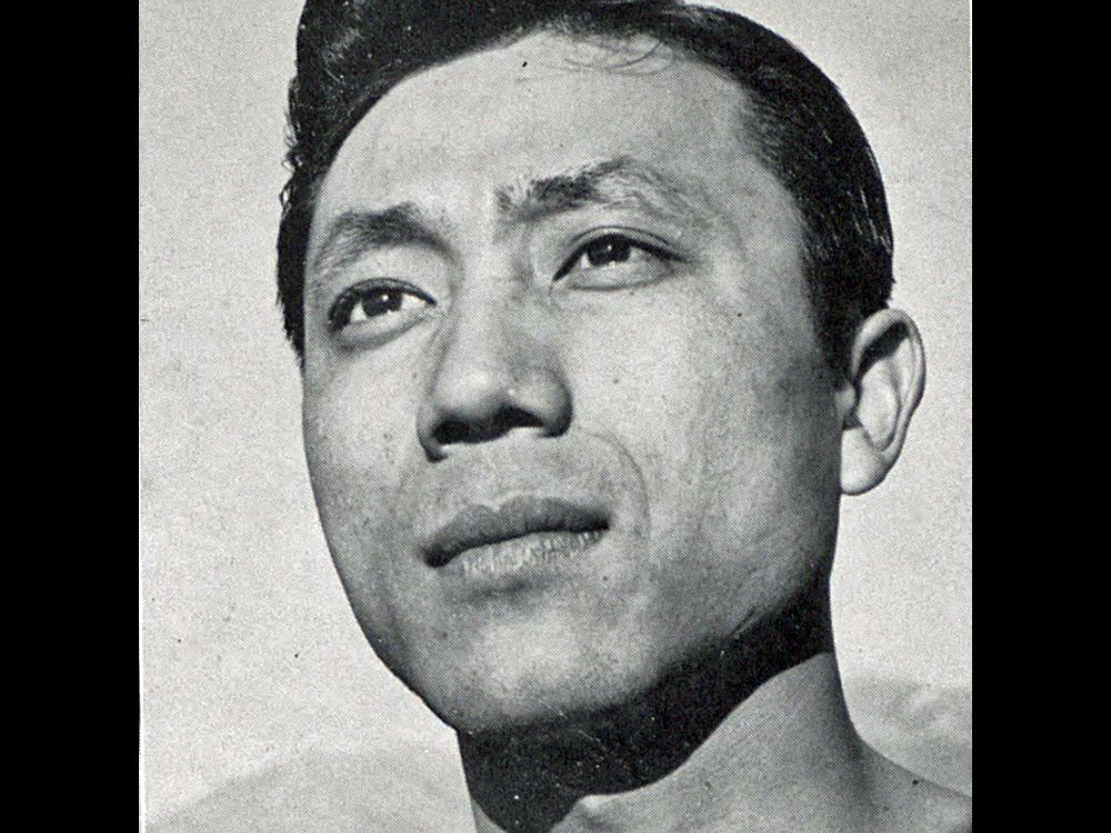 Japanese-American Wat Misaka was first player of color (non