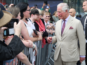 Prince Andrew’s woes are an opportunity to kickstart the plans of Prince Charles 
— shown on Friday visiting Christchurch Cathedral in New Zealand — to slim the monarchy, Camilla Tominey writes.