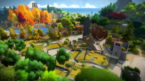 Screenshot from The Witness.