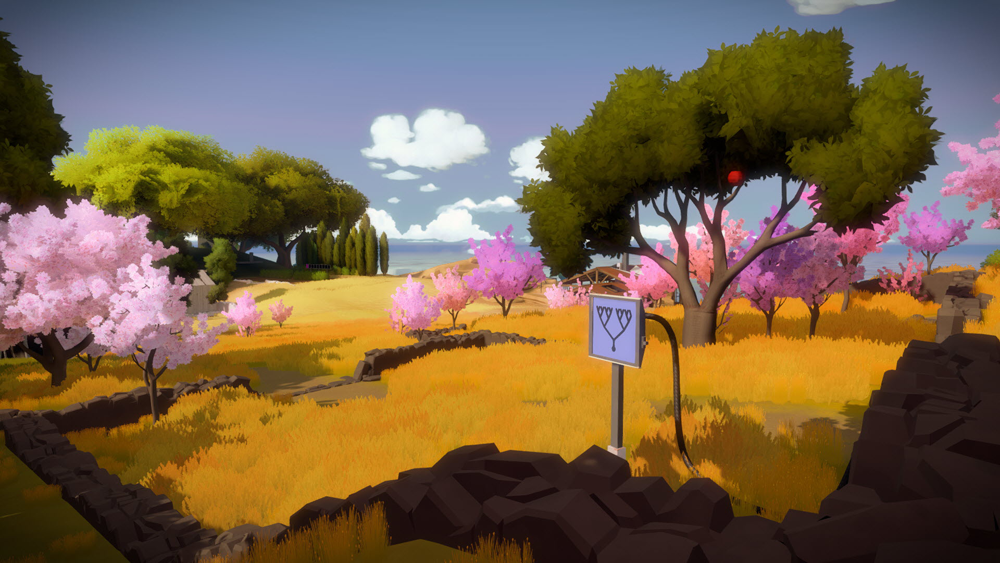 Screenshot from The Witness.