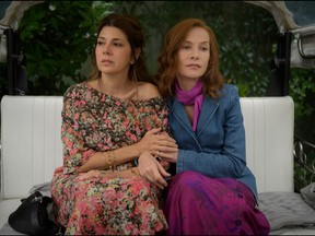 Marisa Tomei as Ilene Bianchi and Isabelle Huppert as Françoise Crémont (Frankie).