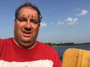 John Konecny, 55, moved from Whitby to Oshawa with a canoe and got his moving expenses deducted "to send a message."