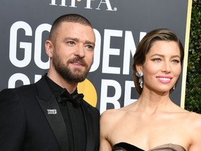 Justin Timberlake and Jessica Biel Make a Bold Fashion Statement Together  at Paris Fashion Week