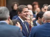 Conservative MP’s pay their respects to Andrew Scheer following his announcement he will step down as leader of the Conservatives, Dec. 12, 2019 in the House of Commons.