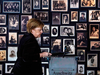 German Chancellor Angela Merkel prepares to address guests in the so-called Birkenau “Sauna” roomduring her visit at the former German Nazi death camp Auschwitz-Birkenau in Oswiecim, Poland on Dec. 6, 2019.