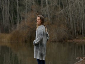 Former University of Victoria rower Sarah Craven is photographed at Hamsterly Beach at Elk Lake in Saanich, B.C., on Monday, December 2, 2019.