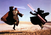 Ewan McGregor and Ray Park in Star Wars: Episode I – The Phantom Menace.