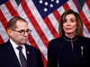 U.S. Speaker of the House Nancy Pelosi and House Judiciary Chairman Jerry Nadler hold a press conference after the House voted to impeach President Donald Trump in Washington, Dec. 18, 2019.