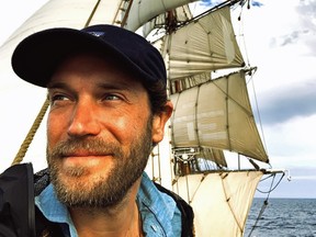 James Levelle was on a fossil-fuel free journey from the United Kingdom to Chile on a 100-year-old tall ship when he was blindsided by the announcement that the Santiago climate conference had been cancelled.