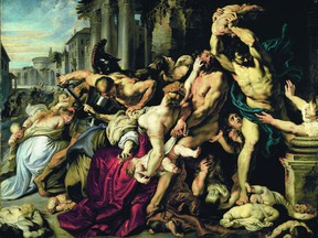 "The Massacre of the Innocents" by Flemish artist Peter Paul Rubens, a circa 1611-12 oil on panel painting, is one of the most treasured pieces in the collection of the Art Gallery of Ontario.