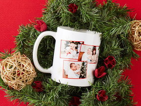 If all else fails, drop by your local Walmart and get a personalized mug. Pet photos are always a hit.