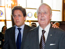 Former prime minister Brian Mulroney and his son Mark Mulroney, who would have been a serious contender for the Conservative leadership had he decided to run, John Ivison writes.