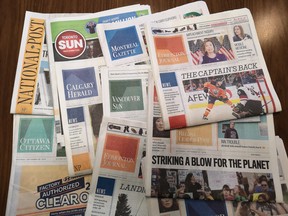 Why buy wrapping paper when you could simply use your copy of the National Post to wrap your gifts!