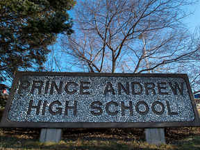 Prince Andrew High School was named in 1960 to honour the birth of Queen Elizabeth's third child but now is the subject of concern due to his association with the late convicted sex offender Jeffrey Epstein.