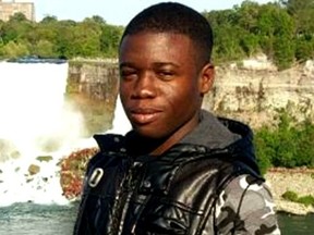 Jeremiah Perry, drowned while on a school canoeing trip to Ontario's Algonquin Provincial Park in July 2017.