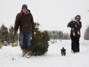 A family brings in a tree for Christmas. Why should a tree die for your holiday, asks Tyler Dawson, among other unnecessary Christmas facades.