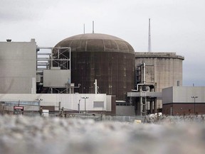 The Pickering Nuclear Generating Station in Pickering, Ont. is pictured on March 16, 2011.