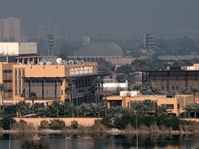 A general view of the U.S. Embassy at the Green zone in Baghdad, Iraq January 7, 2020.