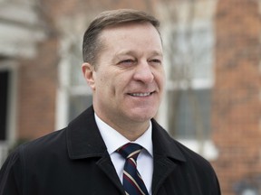 Bryan Brulotte, who has withdrawn from the leadership race for the Conservative Party of Canada, is shown in Ottawa, on Sunday, Jan. 5, 2020.