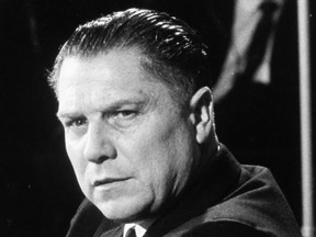 Teamsters leader Jimmy Hoffa is shown in this undated photo circa 1960.