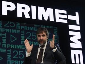 Minister of Canadian Heritage Steven Guilbeault speaks during a discussion at the Prime Time 2020 conference in Ottawa, Thursday January 30, 2020.