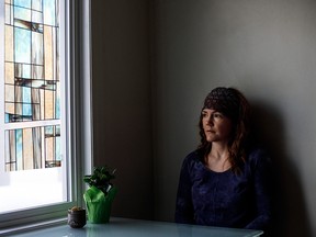 Cassidy Armstrong poses for a portrait in Edmonton on Jan. 23, 2020. Armstrong had surgery in November for what doctors thought was a rare, terminal cancer. It turned out she had a rare parasite found in coyotes.