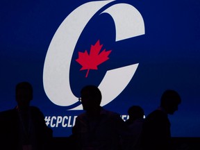 Supporters on the opening night of the federal Conservative leadership convention in Toronto on May 26, 2017. The leadership race set for this year will be much shorter.
