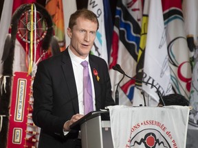 Indigenous Services Minister Marc Miller speaks at the AFN Special Chiefs Assembly in Ottawa, Tuesday, Dec. 3, 2019.