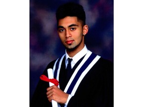 Prashant Tiwari is shown in a handout photo.Tiwari killed himself in 2014 while on suicide watch in a Brampton hospital. His father filed a wrongful death suit in 2015 and two weeks ago, when it was to go to trial, court heard there were no courtrooms available, so it was punted to May 2021.
