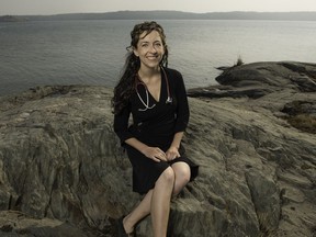 Dr. Courtney Howard poses in Ndilo, N.W.T., near Yellowknife, in this undated handout photo. Canadian medical schools have not adequately addressed the urgent need for training related to planetary health and climate change, and members of the Canadian Federation of Medical Students say that must change.