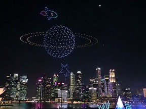 Could drone light shows be the end of fireworks?