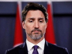 Canada's Prime Minister Justin Trudeau attends a news conference in Ottawa, Ontario, Canada Jan. 9, 2020.