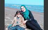 Sahar Haghjoo and daughter Elsa Jadidi