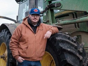 Kevin Serfas from Serfas Farms, near Turin, Alberta, has got out of growing canola because of bad weather and trade disputes and has switched to barley.