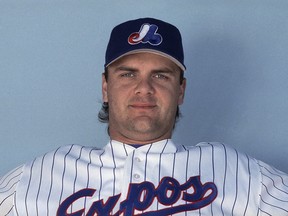 Montreal Expos right fielder Larry Walker in 1994.