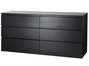 A Malm dresser from IKEA.