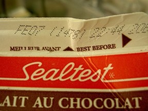 A carton shows the expiry date FE07, similar to the one in the warning. Approximately 11,646 one-litre cartons of 1%, Sealtest chocolate milk have been affected in Ontario, triggering what’s known as a class one recall.