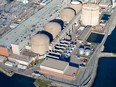 The Pickering Nuclear Generating Station is seen in an undated aerial photo near Toronto, Ontario, Canada.