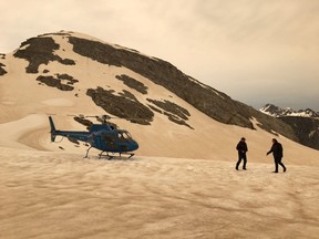 "Carmelised" snow caused by dust from Australian bushfires is seen near Franz Josef glacier in the Westland Tai Poutini National Park, New Zealand, January 1, 2020 in this picture obtained from social media.