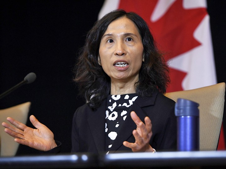  Canada’s Chief Public Health Officer Dr. Theresa Tam. Justin Tang/The Canadian Press/File